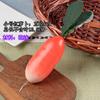 Modelo de frutas y verduras de plástico falsas maíz pepino verde comida muebles de alacena de cocina accesorios de juego de educación temprana
