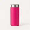 Taza térmica de acero inoxidable al vacío mini de bolsillo estilo simple fresco para hombres mujeres niños taza de agua taza de agua térmica portátil