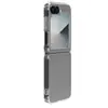 Adecuado para la funda del teléfono Samsung Z Flip 6/Flip 7FE, transparente, delgada y agradable al tacto LeReach