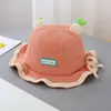 Chapéu de pescador para bebê Primavera e Outono Nova Moda casual fofo super fofo fresco meninos e meninas chapéu de sol tipo bacia infantil