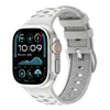 Adecuado para toda la gama de relojes inteligentes de Apple, Huawei, Xiaomi, Samsung y Garmin. Las correas de silicona con diseño de banda de rodadura se pueden usar universalmente.