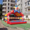 Trampolín inflable de PVC de dibujos animados para niños al aire libre Viento europeo y americano castillo travieso cama de salto castillo fabricantes de moldes de aire