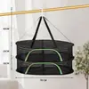Red de Secado para Rábano y Pescado Secado al Sol, Tendedero Plegable para Ropa, A Prueba de Moscas, Red de Secado de Alimentos para el Hogar, Red de Secado de Verduras Plegable para Exteriores