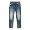 Ropa de Hombre Fengshe / Nueva Colección Primavera y Otoño 2026 Estilo Americano Versátil de Alta Calidad Jeans Rectos Ajustados
