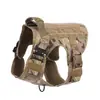 Abrigo Táctico de Entrenamiento para Perros Correa de Pecho Chaleco para Perros Armadura de Nylon Perro Grande y Mediano Chaleco de Tracción para Entrenamiento Venta al Por Mayor de Fábrica