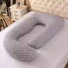 Almohada de Embarazo Amazon Protector de Cintura Almohada Inclinada para Dormir de Lado Almohada para Dormir de Embarazo en Forma de J Removible y Lavable Almohada de Embarazo Transfronteriza