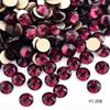 Broca Chata de Fundo Dourado Broca de Unha de Cristal de Vidro Broca Chata DIY Adesivo Broca de Unha para Celular Enfeites Strass Redondos para Nail Art