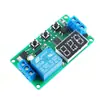 Módulo de Interruptor Temporizador, Relé Multifunción de Apagado 12V, Control de Ciclo de Desconexión Ajustable, Elemento Predeterminado de Disparo: Ninguno