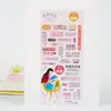 Yt-Dd Graffiti Diario Plano Decoración Dibujos Animados DIY Zodíaco Trendy Texto Pegatinas Transparentes Diario Infantil