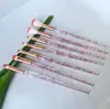 Punto de Venta al por Mayor Set de 7 Brochas de Maquillaje Patrón Espiral Pincel para Sombras de Ojos Iluminador Pincel para Cejas Herramientas Cosméticos