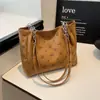 Bolsa Tote de Alta Qualidade e Grande Capacidade 2026 Outono Nova Elegante Versátil para o Dia a Dia Design Moderno Bolsa de Ombro de Mão