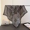 Lenço Quadrado Pequeno de Algodão e Linho com Padrão Espinha de Peixe de Castanha Estilo Coreano Lenço de Cabeça Imitação Veludo Xale Proteção Solar Lenço de Pescoço Lenço Feminino