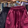 Roupas Casuais para Homens, Mulheres e Crianças para Primavera e Outono Calças Casuais Bebê Estilo Ocidental Personalidade Infantil Marca Tendência Estilo Coreano Estilo Japonês Bolso Celebridade da Internet Calça de Grou