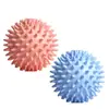 Pelota de Fascia de PVC 9cm Pelota de Espinas para Masaje Masaje de Pies Relajación Muscular Entrenamiento Sensorial para Niños Pelota Erizo de Yoga