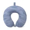 Almohada Personalizada en Forma de U de Seda Helada, Almohada Refrigerante para el Cuello, Se Puede Añadir Logo, Regalo Promocional, Almohada para Coche y Aviación, Almohada en Forma de U de Espuma Viscoelástica