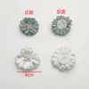 Nuevo Tejido de Super Fibra Accesorios de Flor de Margarita Broche DIY Bolsos Zapatos y Calcetines Fundas para Teléfono Móvil Ropa Accesorios Semi-Terminados