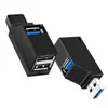 Hub Divisor Portátil Multi-Interface Plug-and-Play Hub de Alta Velocidade USB 3.0 Hub de Expansão de 3 Portas 1 para 3