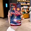 Aplicable para Funda de Teléfono Samsung S26 Ultra Cubierta Protectora A57 S24 Bandera Nacional Fuegos Artificiales PU Suave S25 PLUS Personalidad A17