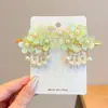 Horquilla Antigua para Niñas Ropa China Antigua Accesorios para el Cabello con Borla Linda Horquilla de Mariposa y Flor Accesorios para Falda Cara de Caballo Tocado