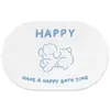 Alfombrilla absorbente de tierra de diatomeas dura de dibujos animados personalizada, alfombrilla de pie de secado rápido para baño, alfombrilla de pie antideslizante para entrada de baño y inodoro