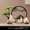 Lembranças culturais e criativas pintura de areia movediça ornamentos de paisagem sala de estar varanda estudo escritório decorações presente de formatura criativo
