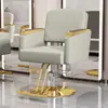 Silla de Peluquería, Silla Especial para Salón de Peluquería, Silla Giratoria Elevable para Barbería, Silla de Belleza, Silla de Peluquería