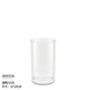 Vaso em Relevo Vaso Decorativo Transparente de Acrílico Enfeites Estilo Ins Vaso com Padrão Vertical Flores Arranjo de Flores Hidropônicas