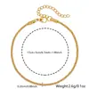 Conjunto de Pulseiras de Aço Inoxidável Popular Transfronteiriço Europeu e Americano, Corrente Galvanizada Simples e Estilosa, Joia Ajustável, Fornecimento de Comércio Exterior