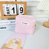 Bolsa Pequena Quadrada para Absorvente Higiênico Bolsa para Menstruação Estudante Portátil Bolsa de Armazenamento para Diversos Bolsa de Maquiagem Fofa