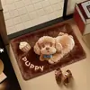 Alfombrilla de Piso de Barro de Diatomeas de Gato Lindo de Dibujos Animados para Baño Absorción de Agua Antideslizante Suave para Pies Entrada de Inodoro Felpudo Antideslizante
