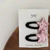 Novo Par de Presilha de Cabelo Estrela Flash Fina para Crianças, Faixa de Cabelo, Presilha para Bebê, Presilha Lateral, Presilha para Franja