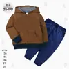 Comercio Exterior Ropa Infantil Primavera y Otoño Conjunto Infantil de Dos Piezas Material Sudadera Sudadera con Capucha Ropa Infantil para Bebés Ropa de Salida [Al por Mayor]