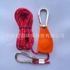 Venta al por mayor camping construcción libre cuerda de viento gruesa 6 mm cuerda reflectante toldo cuerda a prueba de viento regulador de polea cuerda de tienda