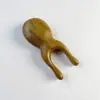 Dragon de Seda Dorada y Fénix Sándalo Herramienta de Protección Ocular Masajeador de Ojos y Nariz Rana Pequeña Palo de Masaje de Madera Maciza Portátil Belleza