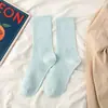 Calcetines personalizados hasta la pantorrilla, calcetines personalizados con logo basados en tu diseño, calcetines bordados personalizados, fabricante de calcetines de algodón personalizados