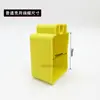 Accesorios para riel deslizante tubular de grúa, colgador, soporte tipo Z, caja de protección de conector