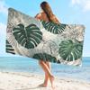Toalha de Praia Ultra Fina Mais Vendida no Aliexpress Estampada para Uso Doméstico, Macia, Espessa, Secagem Rápida com Logotipo Estampado, Toalha Refrescante