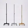 Base de Soporte Universal con Rueda Triangular de Fondo Alto Soporte Base Redonda Cuadrada Accesorios de Base para Maquetas Varilla de Soporte
