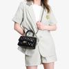 2025 Primavera e Verão Nova Moda Bolsa Clássica Diamante Xadrez Bolsa de Corrente Moda Commuter Ombro Crossbody Pequena Bolsa Quadrada