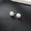 Novos Brincos de Pérola de Celebridade da Internet para Mulheres Brincos de Pérola de Moda Coreana Temperamento Simples Brincos High-End Atacado em Estoque