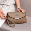 Comércio Exterior Transfronteiriço Nova Coleção Primavera/Verão 2026 Bolsa de Ombro Couro Macio Bolsa Feminina Versátil Bolsa Transversal Bolsa Feminina de Alta Qualidade