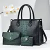 2025 Bolsa de Ombro Fashion Style Coreano Simples Nova Bolsa Versátil Transversal Grande Bolsa Personalizada Feminina Bolsa de Mão Feminina