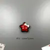 Serie Gato Kt Negro y Rojo Accesorios de Resina Funda para Teléfono Imán para Refrigerador Materiales para Accesorios de Llavero Colgante para Llavero En Stock