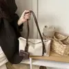 Bolsa Retro Esmerilada Simple para Mujer 2026 Nuevo Versátil para el Trabajo Bolso Cruzado de Hombro Único a la Moda Bolso Baguette