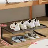 Zapatero Dormitorio Debajo de la Cama Ahorro de Espacio Pequeño Zapatero Simple Multicapa Estante de Almacenamiento para Zapatos Deportivos Pantuflas