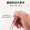 Pinzas para Pestañas de Color Gradiente Tratadas con Calor de Alta Precisión/Pinza de Pluma Dorada/Pinza de Delfín/Pinzas Florecientes Pinzas de Belleza para Pestañas