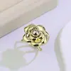 Diseño de Nicho Retro de Rosa de Gama Alta, Pañuelo Cuadrado Multiusos de Gama Alta, Pañuelo, Hebilla para Chal, Hebilla de Fijación para Cinturón de Cortavientos