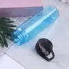 Transfronterizo en stock nuevo creativo espacio Taza taza deportiva exterior con popote regalo de empresa Taza logo imprimible al por mayor