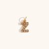 Venta caliente transfronteriza europea y americana moda simple DIY todo partido acero inoxidable chapado en oro de 18K mini diamantes de imitación accesorios de colgante en inglés