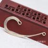 Yiwu cor raio de ouro cobre banhado a ouro DIY brincos de elfo gancho de orelha joias antigas acessórios de mão B3296